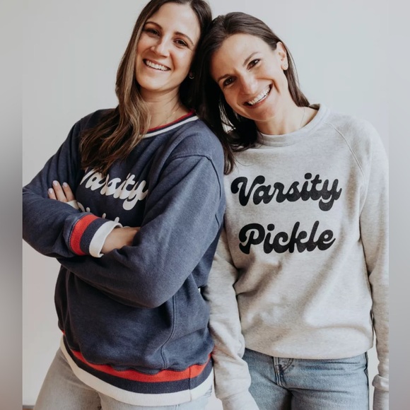 Vintage Varsity Pickle Sweatshirt - Picture 2 of 9